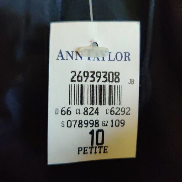 Ann Taylor A-Line floral wool blend skirt sz 10P - Picture 7 of 7